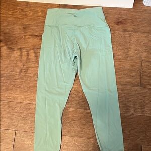 Athleta Kids Mint Green High-Rise Leggings